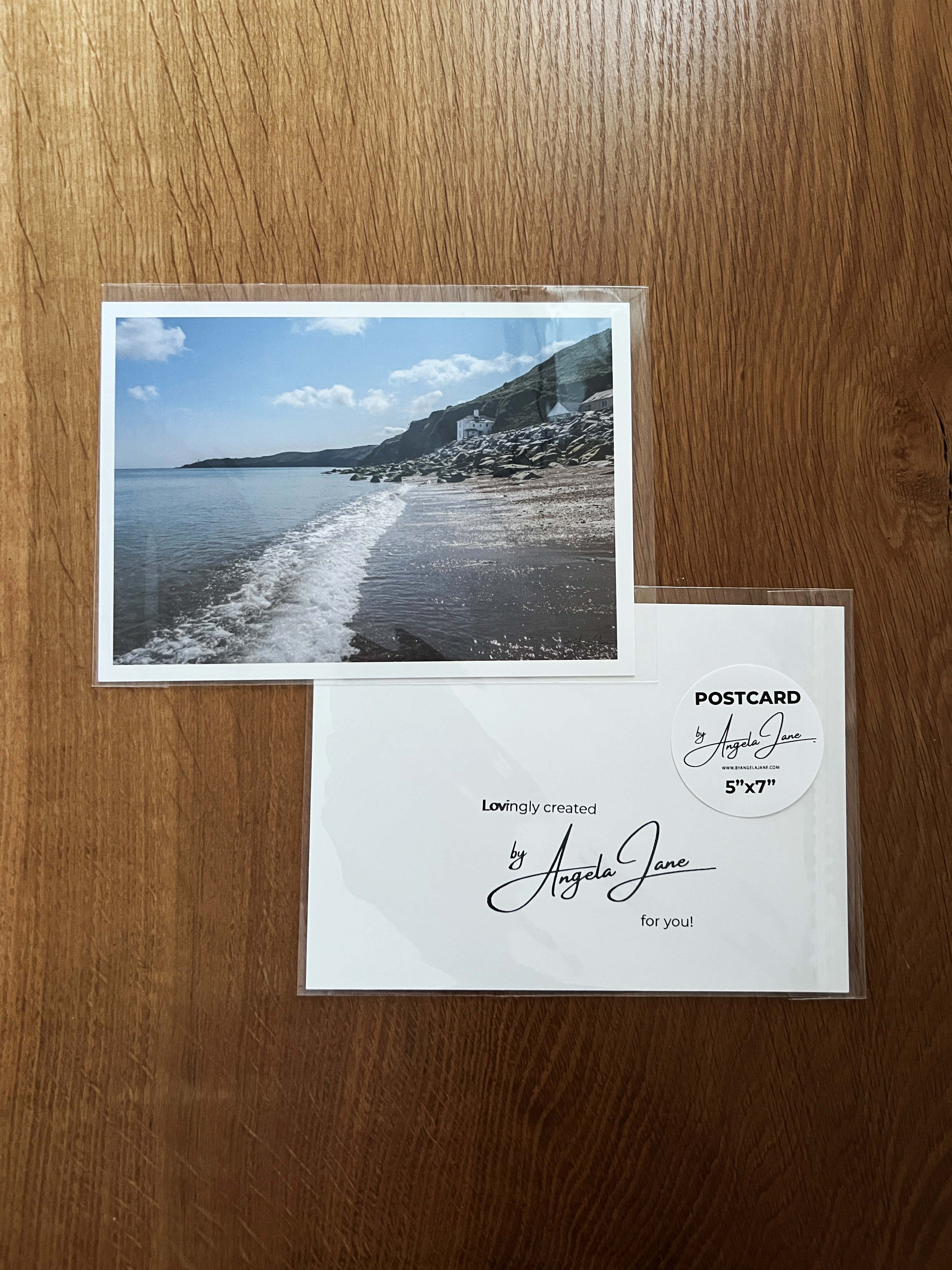 Devon Seashore (Postcard)