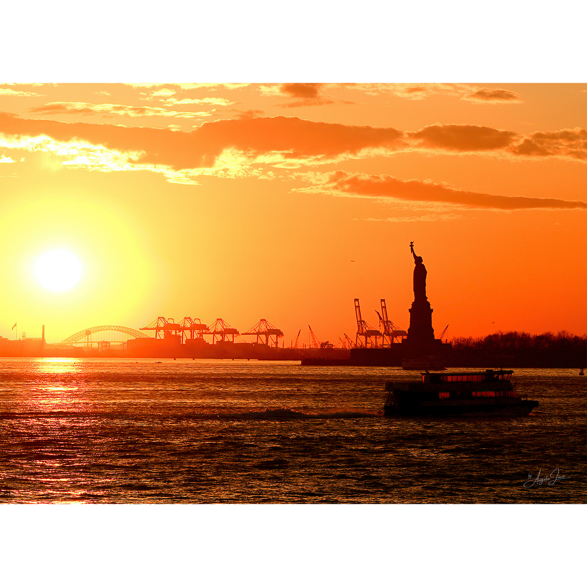 Liberty's Sunset